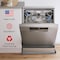 American Built Pro Dishwasher Drain Pan - Open-Ended Directs wtr Upfront for Leak Detection  - 24 inch x 20.5 inch, Gry DWP-1G - alternate 3